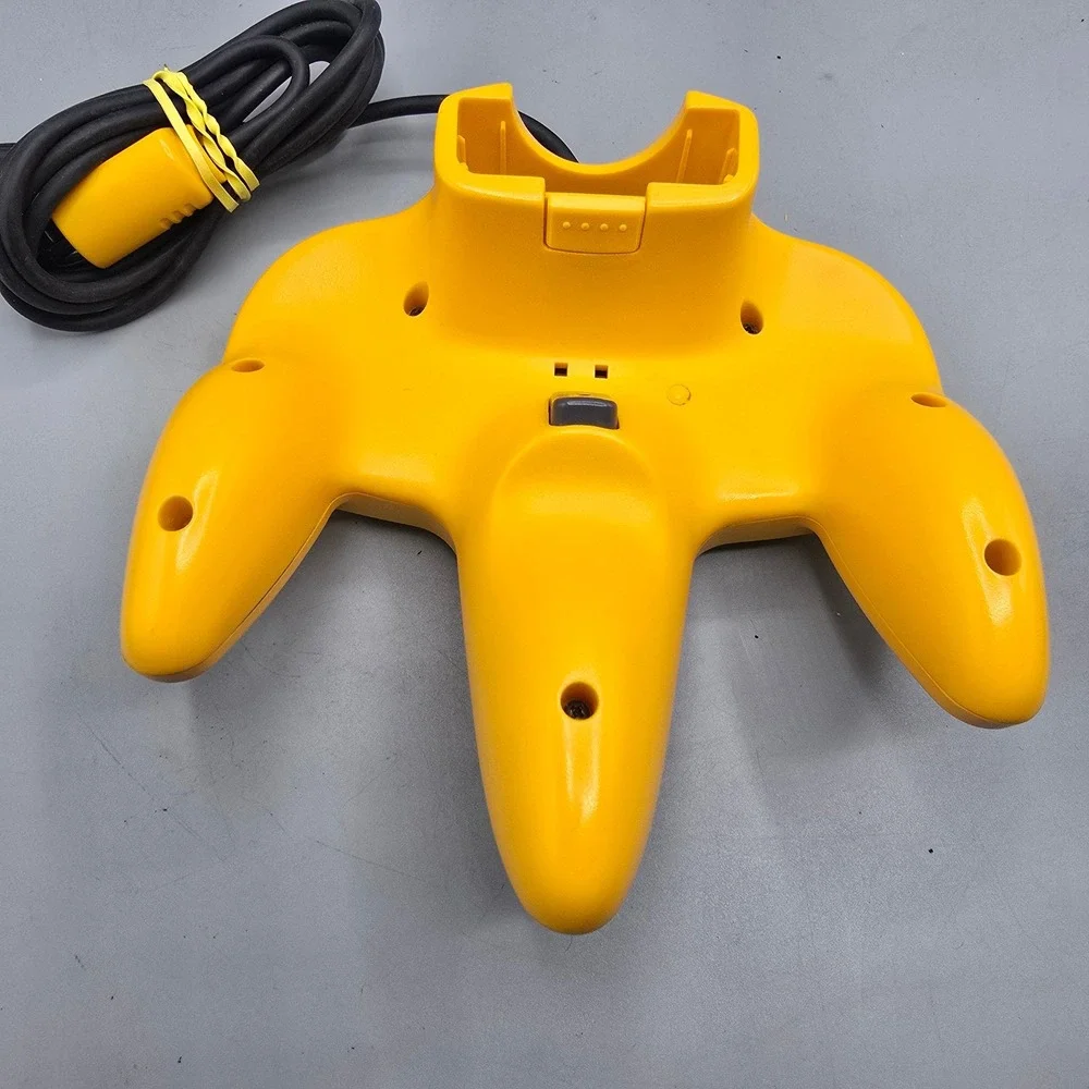 Nintendo 64 Controller Yellow Wired Official OEM N64 Gamepad NUS-005 Retro Game